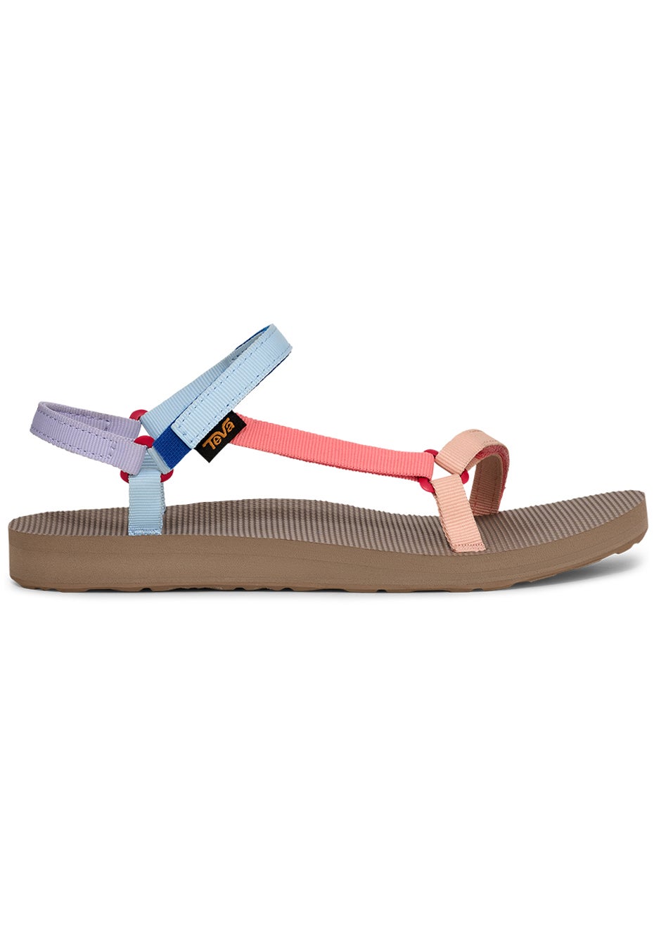 Teva SAMPLE - Womens Original Universal Slim - Ice Water/Peach Multi ...