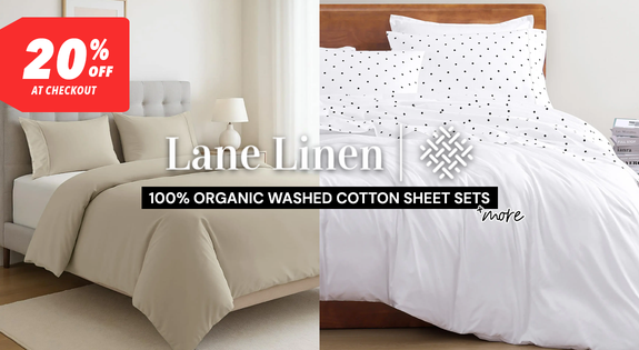 Shop the Lane Linen - 100% Organic Washed Cotton Sheet Sets and More! sale