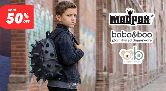 Shop the Madpax, OB designs and Bobo&Boo Up to 50% off sale