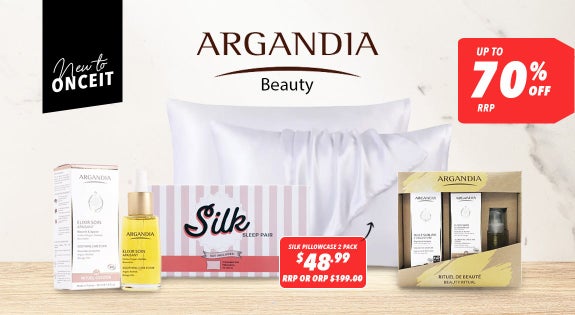 Shop the NEW TO ONCEIT - Argandia Beauty Up To 70% Off RRP sale