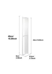 Magnetic Washing Machine Hanging Shelf Rack-Black