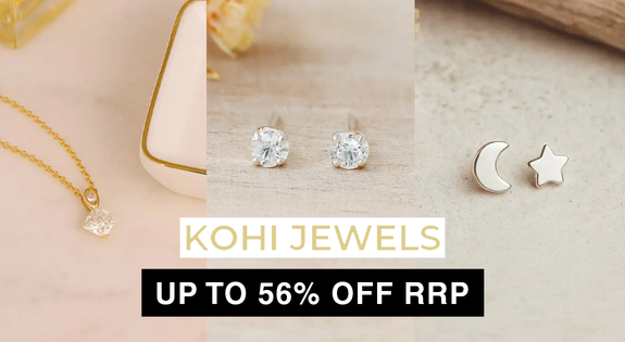 Shop the Kohi Jewels Up to 56% Off RRP + Free Shipping sale