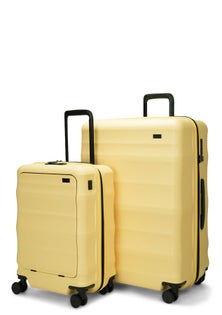 Explorer Luna-Air 55cm Front Access & 74cm Hardside Luggage Set Pina Colada