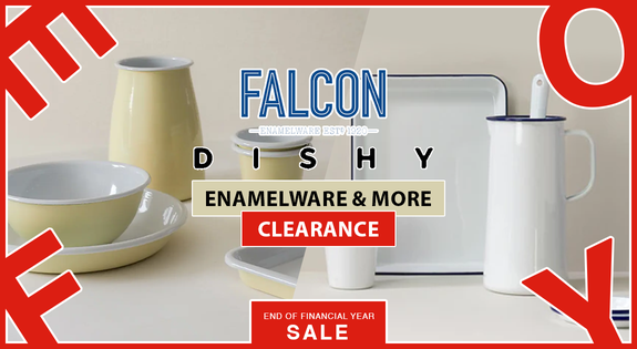 Shop the Falcon, Dishy Enamelware & More EOFY Clearance! sale