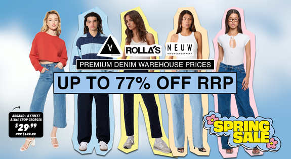 Shop the Premium Denim at Warehouse Prices - Up to 77% Off RRP! sale