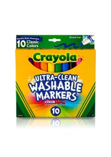 Crayola Markers Classic Broadline 10Pk
