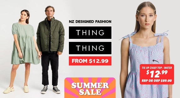 Shop the Thing Thing NZ Designed Fashion - From $12.99 sale