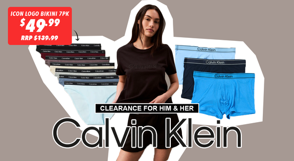 Shop the Calvin Klein Mega Clearance for Him & Her sale
