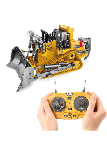 9 Channel Remote Control Bulldozer Toy