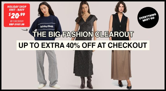 Shop the The Big Fashion Clear out! : Everything Must Go! - Up to Extra 40% Off At Checkout! sale