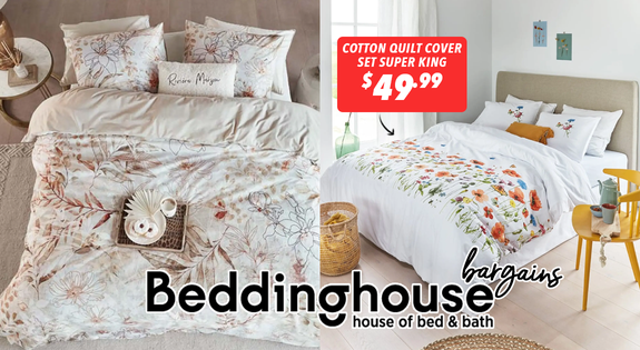Shop the Bedding House Bargains! sale