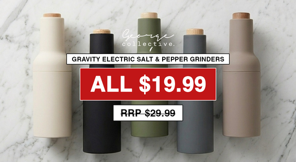 Shop the Gravity Salt and Pepper Grinders $19.99! sale
