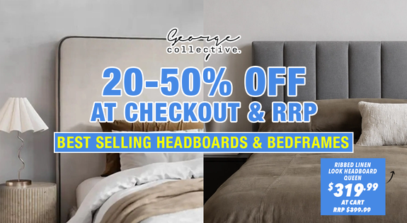 Shop the 20-50% off Best Selling Headboards & Bedframes at Checkout & RRP! sale