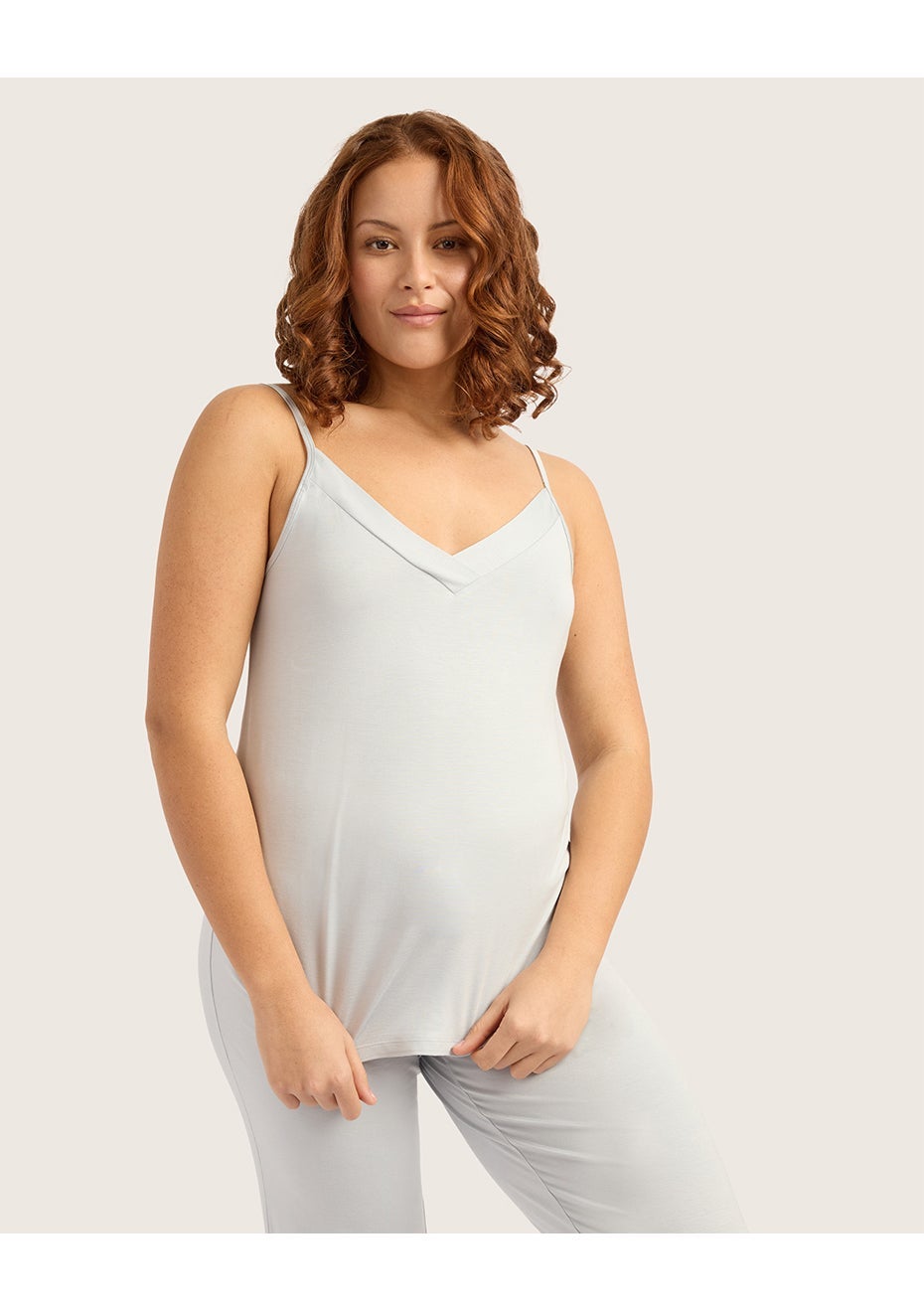 Boody - Women's Goodnight Sleep Cami - Dove - Onceit