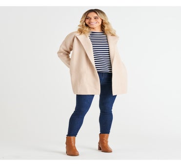 Betty Basics - Bristol Coatigan - Natural