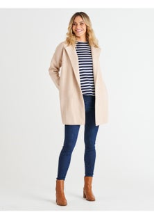 Betty Basics - Bristol Coatigan - Natural