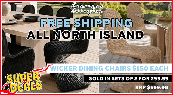 Shop the SUPERDEAL - FREE SHIPPING NORTH ISLAND Wicker Dining chairs $150 each (set of 2 299.99) sale