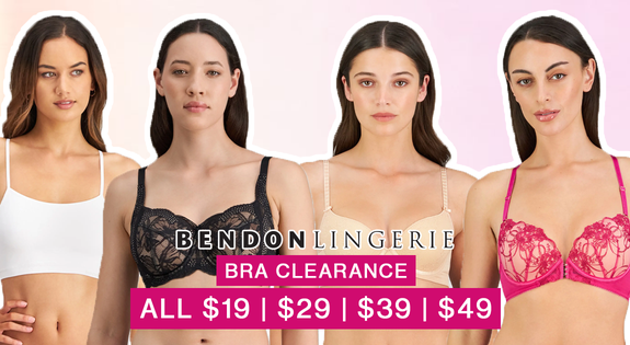 Shop the BENDON BRA CLEARANCE - ALL $19 $29 $39 OR $49 sale