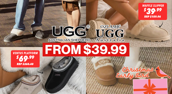 Shop the UGG DEALS YOU CAN’T MISS – FROM $39.99!! sale