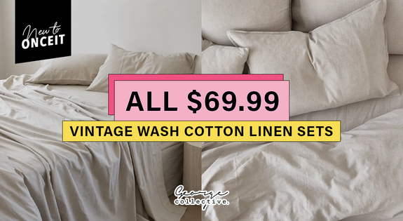 Shop the Intro Price ALL $69.99 - Vintage Wash Cotton Linen Sets! sale