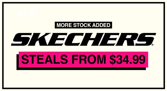 Shop the New drop Skechers Sneaker Steals from $34.99 sale