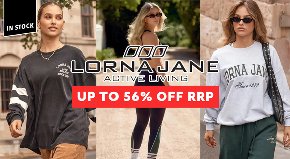 Shop the Lorna Jane At Amazing Prices - Up to 56% Off RRP sale