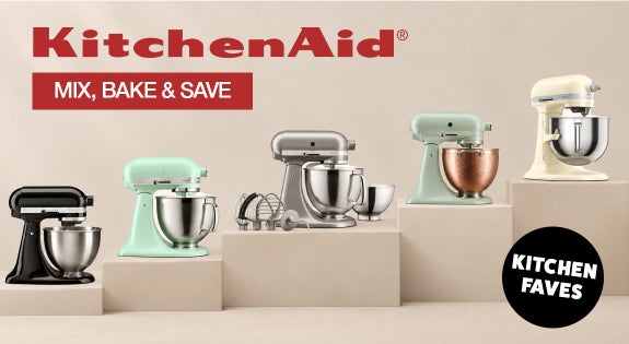 Shop the KitchenAid Kitchen Favourites – Mix, Bake & Save! sale