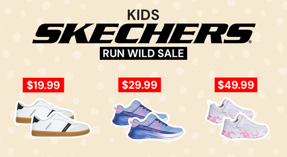 Shop the Kids Skechers Run Wild Sale - All $19.99, $29.99 or $49.99! sale