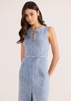 nude lucy nemi linen dress Nude Lucy Nemi Mini Dress In White