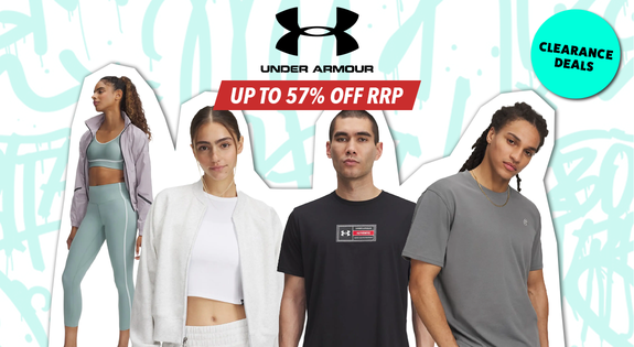 Shop the Under Armour Clearance Deals - Up To 57% Off RRP sale