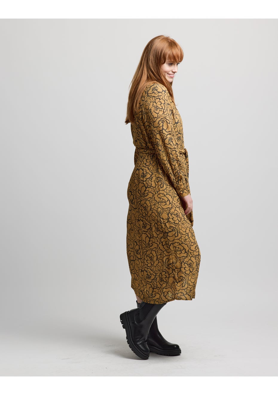 Stella + Gemma - Staten Dress Bronze Peony - Onceit