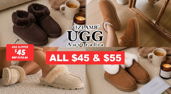 Shop the OZ LAMB UGGS - ALL $45 & $55 sale