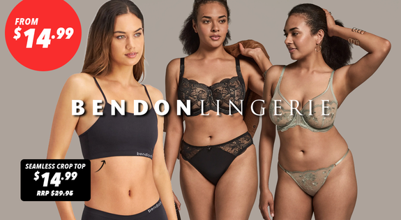 Shop the Bendon Lingerie Clearance -  From Just $14.99 sale