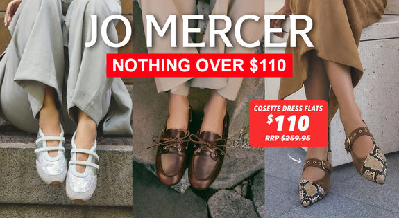Shop the Jo Mercer Designer Footwear - Nothing Over $110! sale