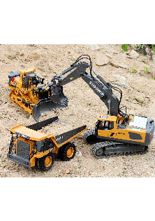 11 Channel Remote Control Excavator Toy