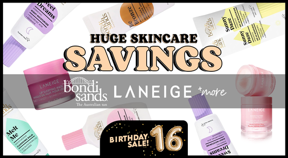 Shop the Huge Skincare Savings & More - Laneige, Bondi Sands & More sale