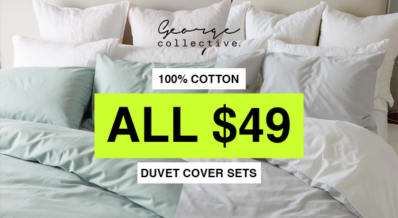 Shop the ALL $49 - 100% Cotton Duvet Sets! sale