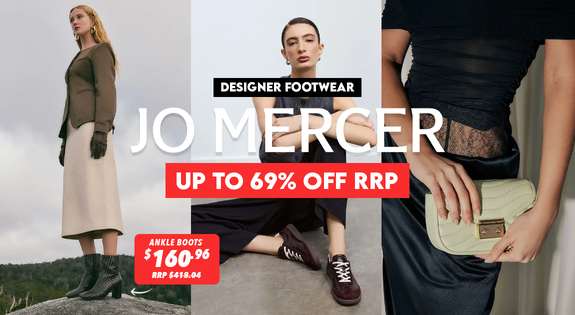 Shop the Jo Mercer Designer Footwear - Up to 69% Off RRP sale