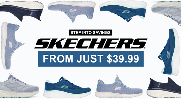 Shop the Step Into Savings – Skechers From Just $39.99 sale